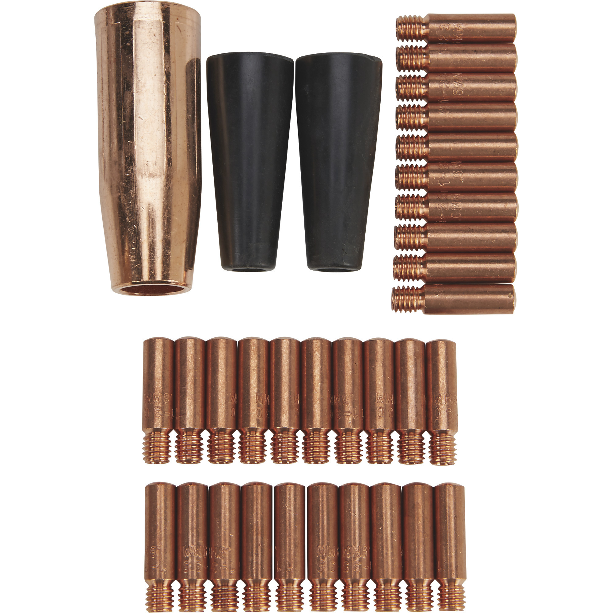 Klutch MIG Welding Gun Kit, 33-Pcs., Tweco Style 1